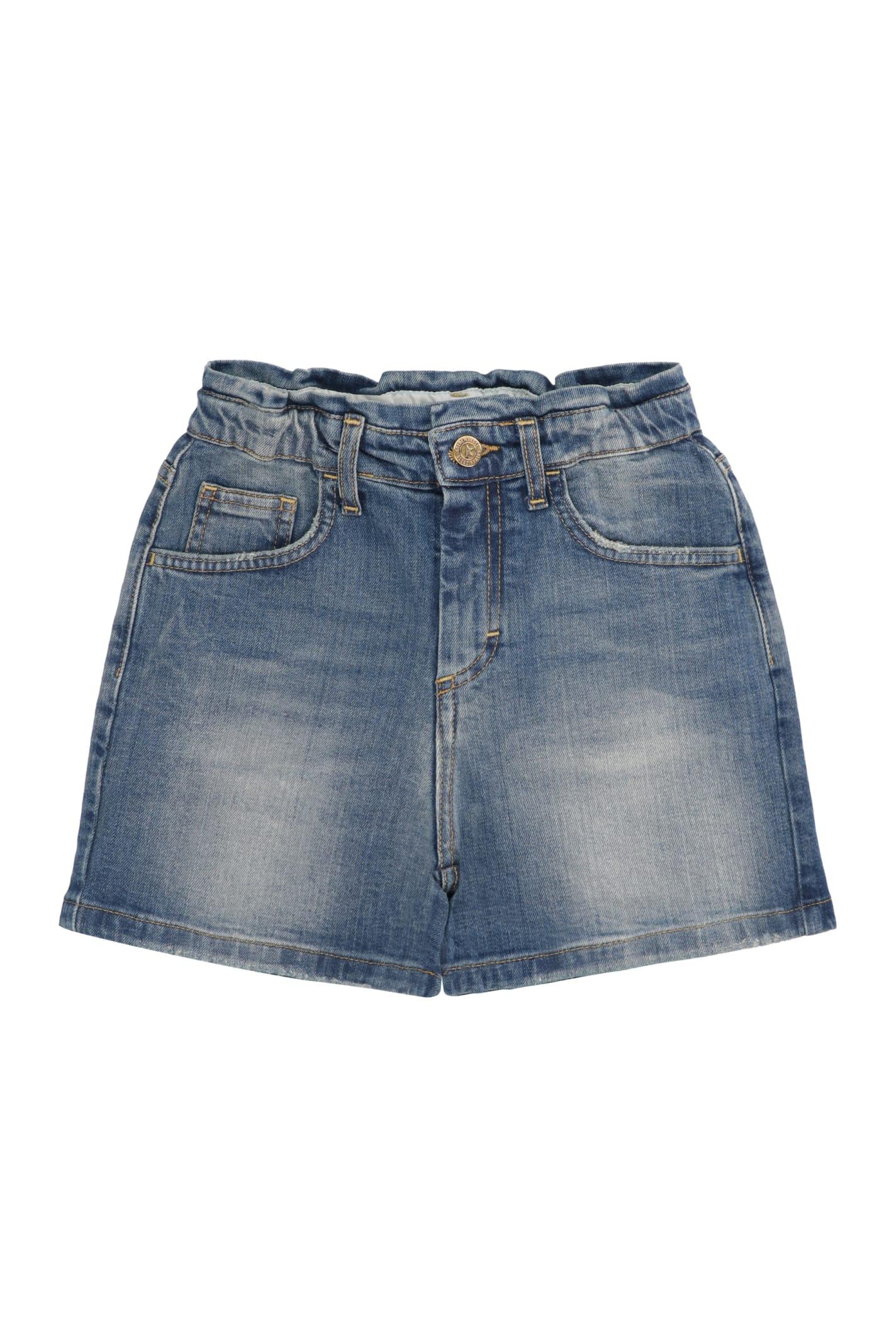 golden goose denim shorts