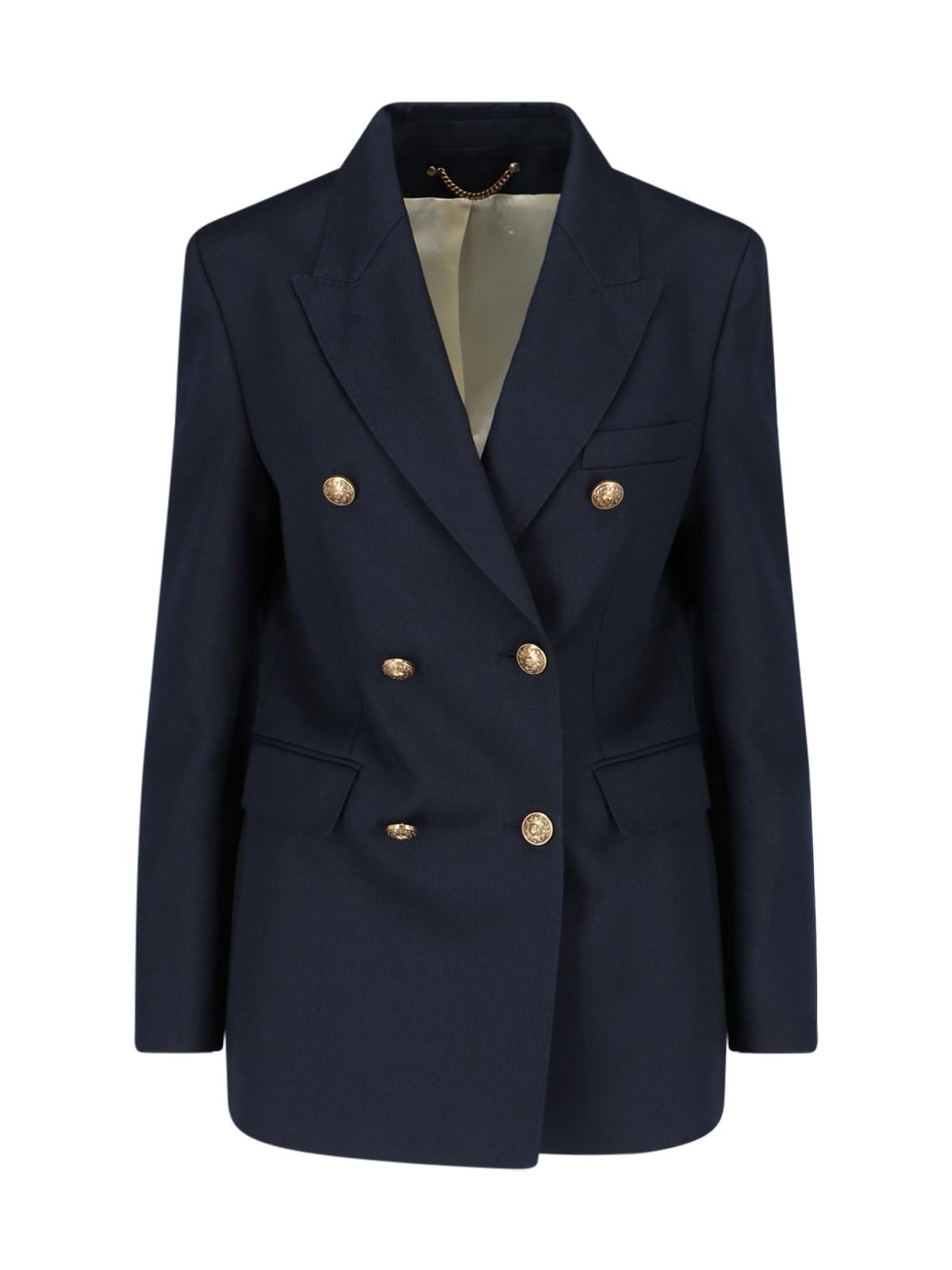 golden goose double-breasted embossed buttons blazer