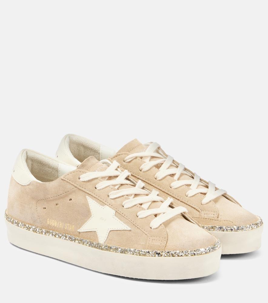 golden goose hi star suede sneakers