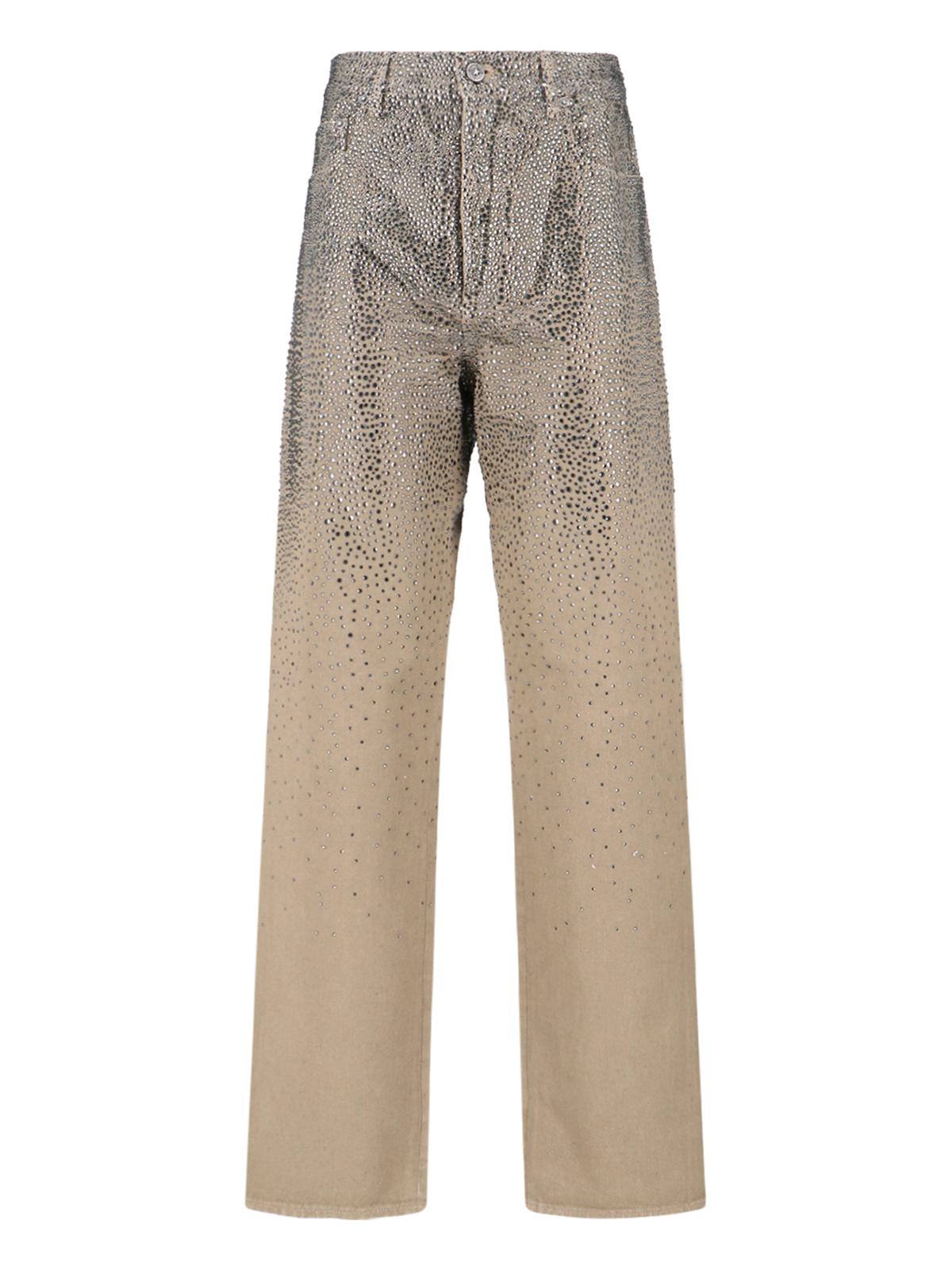 golden goose jeans beige main fabric: cotton - women