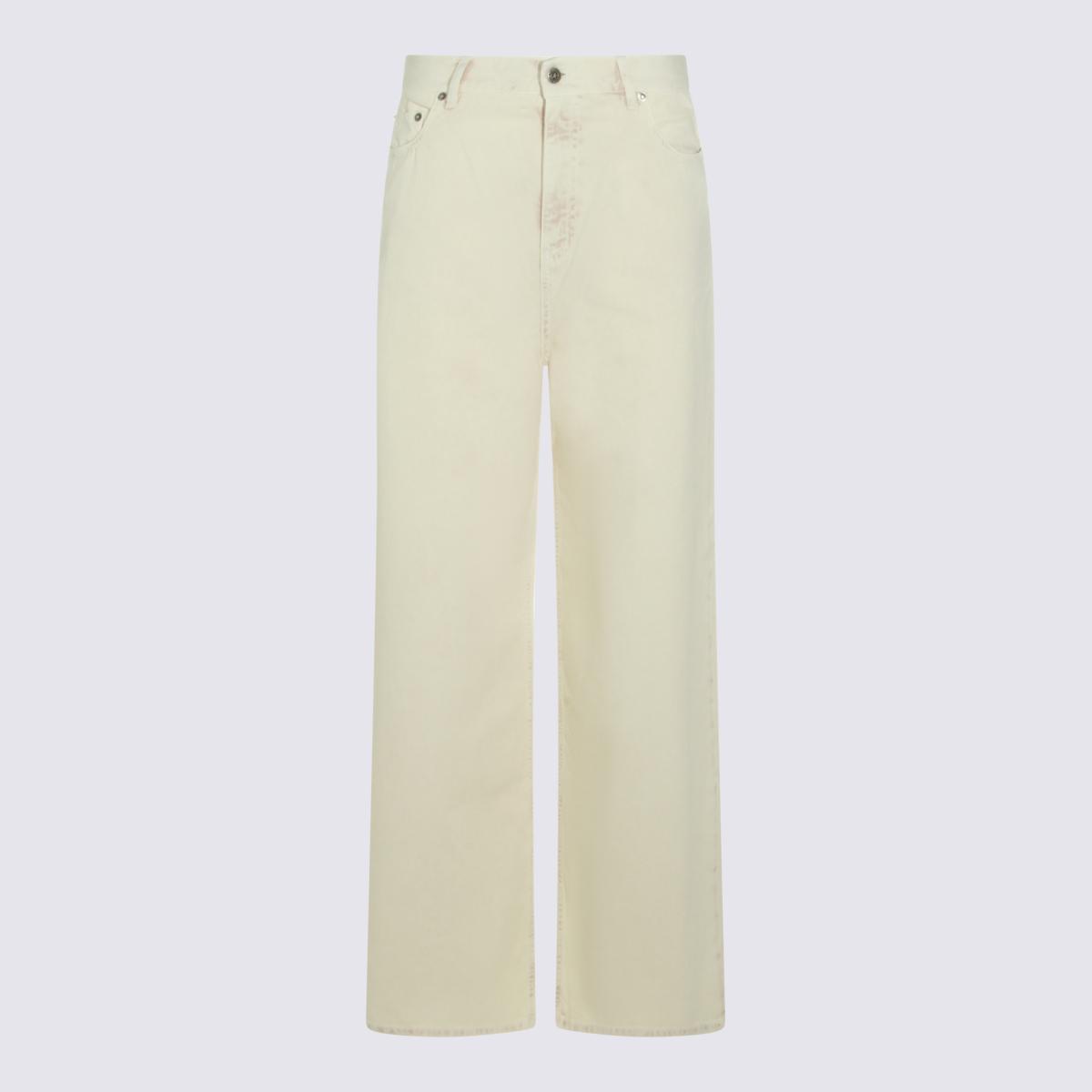 golden goose jeans yellow _co - women