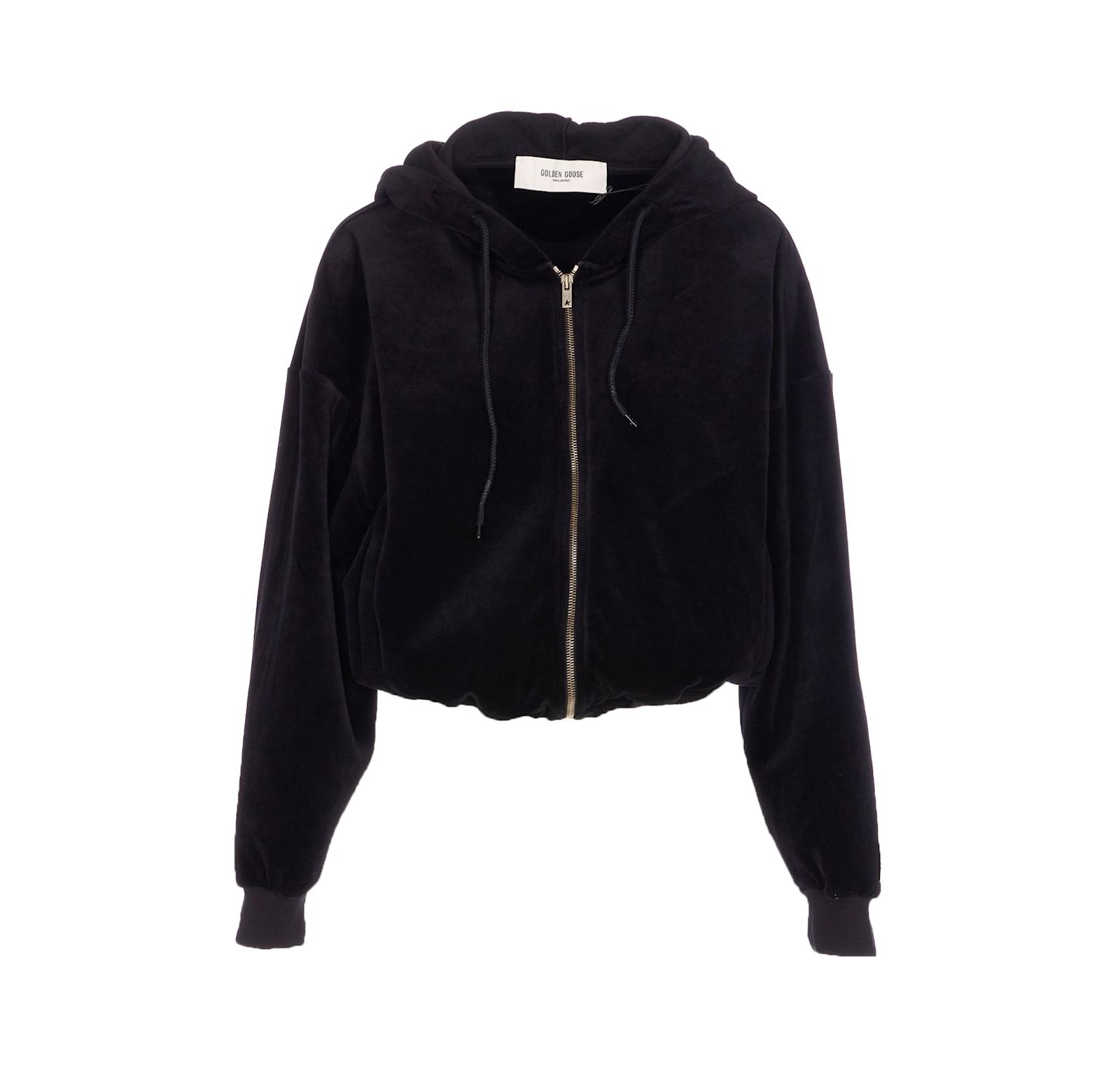 golden goose journey zip up hoodie