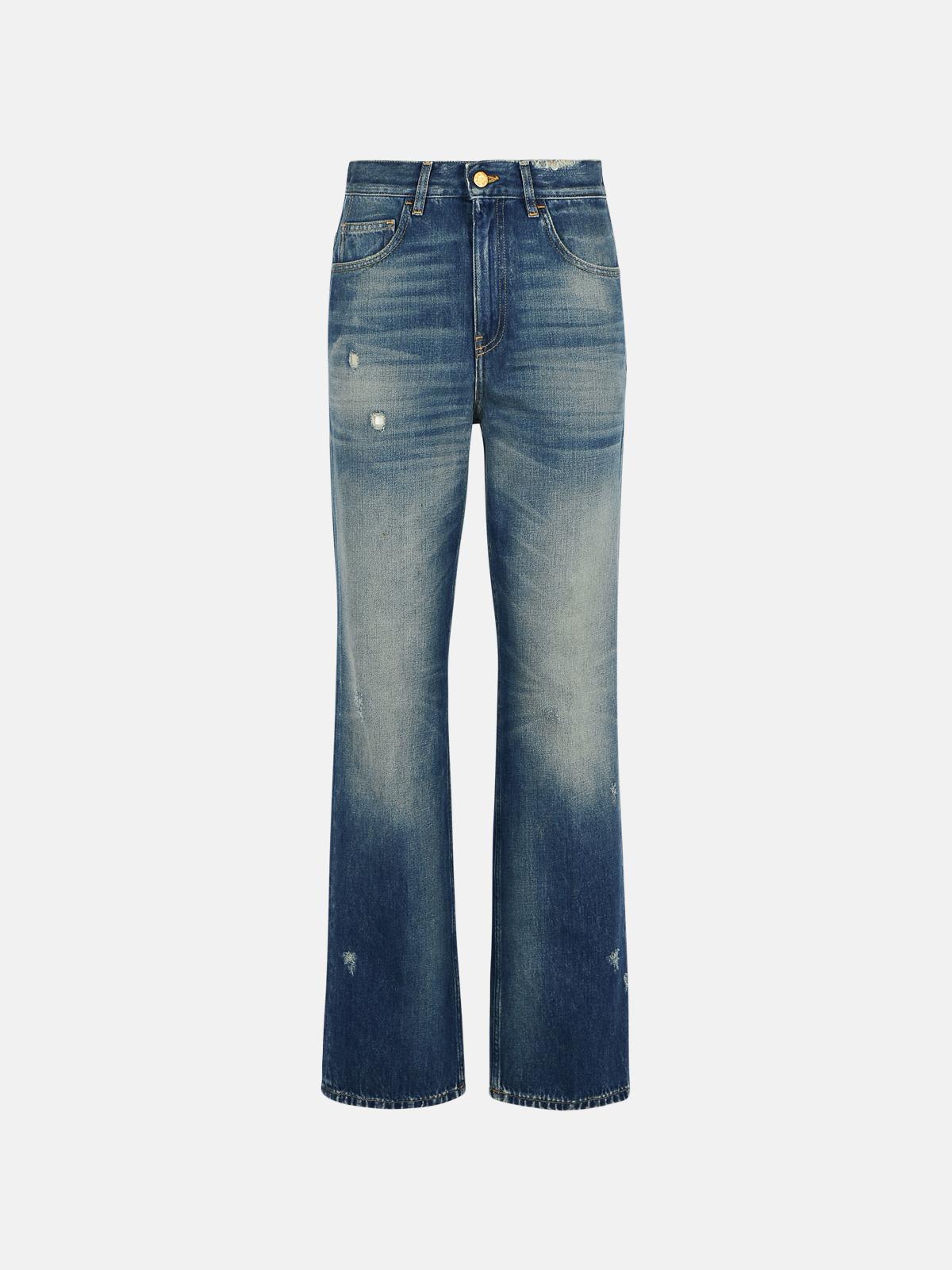 golden goose light blue denim jeans