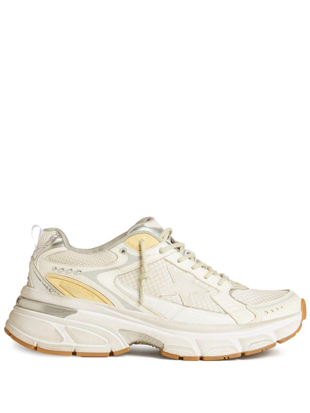 golden goose lightstar leather sneakers