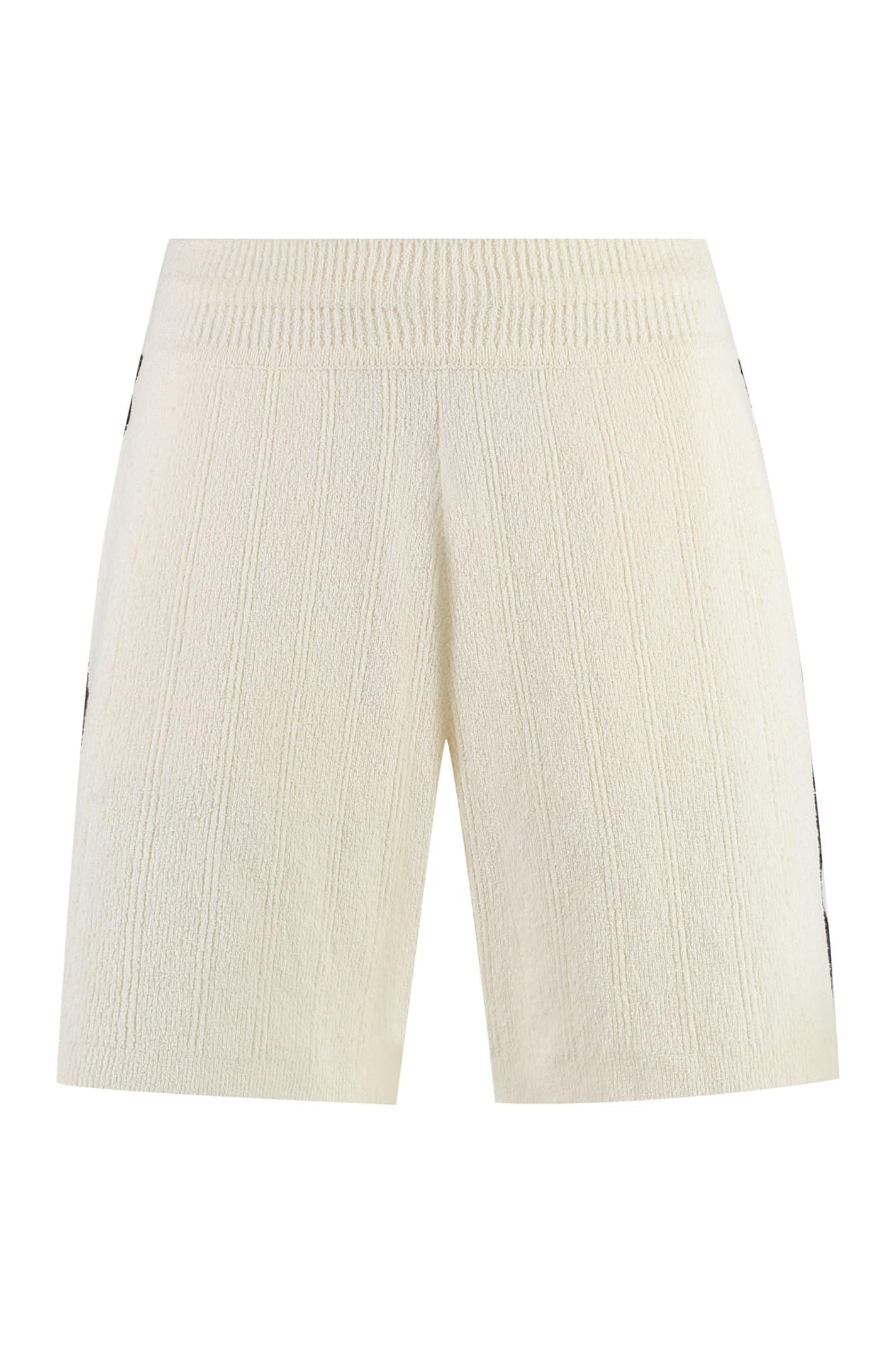 golden goose lionel knitted shorts