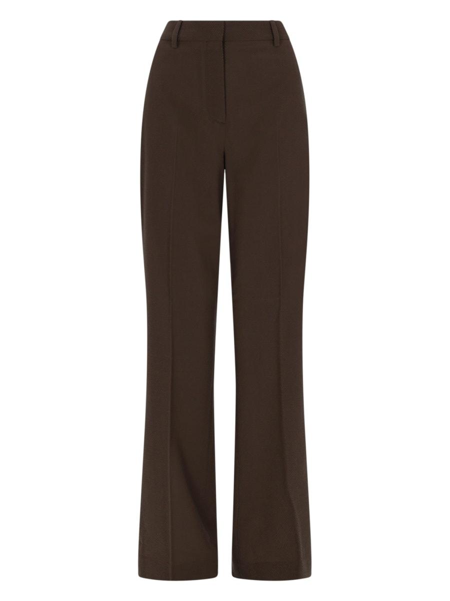 golden goose pantalone sartoriale in lana