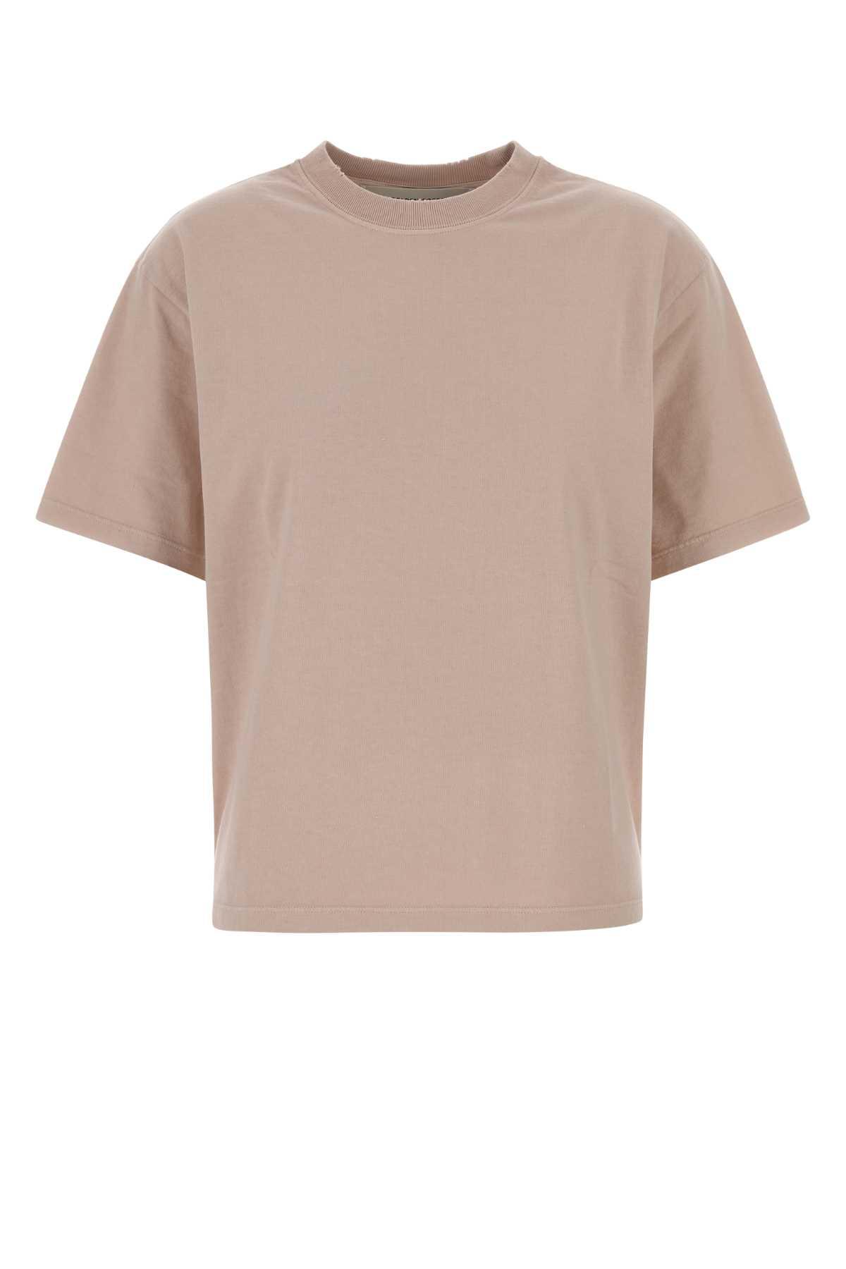 golden goose pink cotton t-shirt