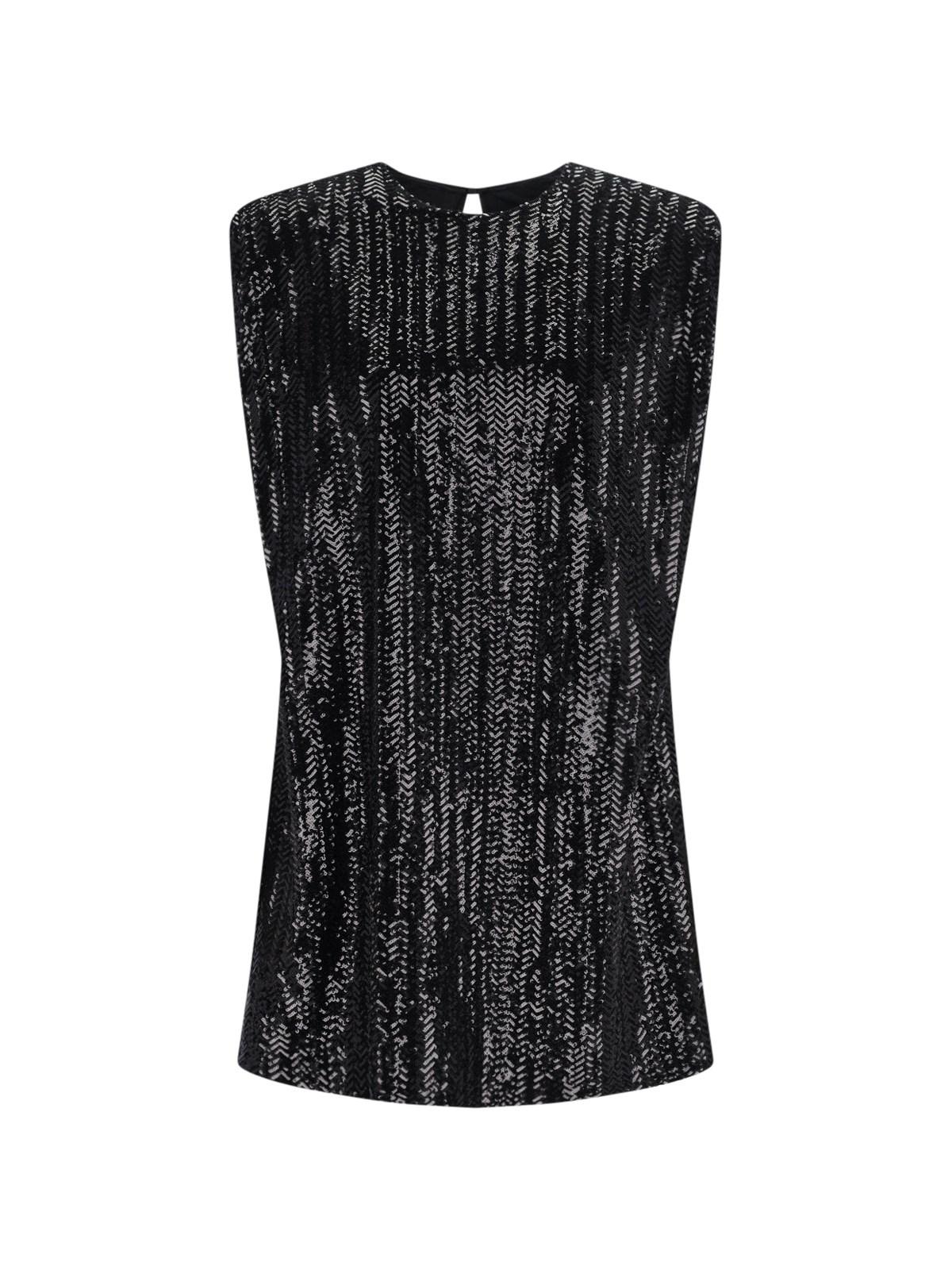 golden goose sequin mini sheath dress