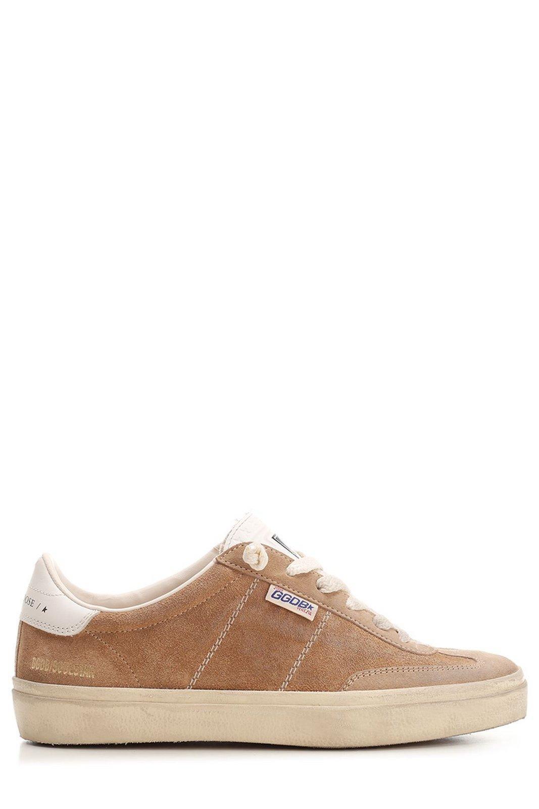 golden goose soul star lace-up sneakers