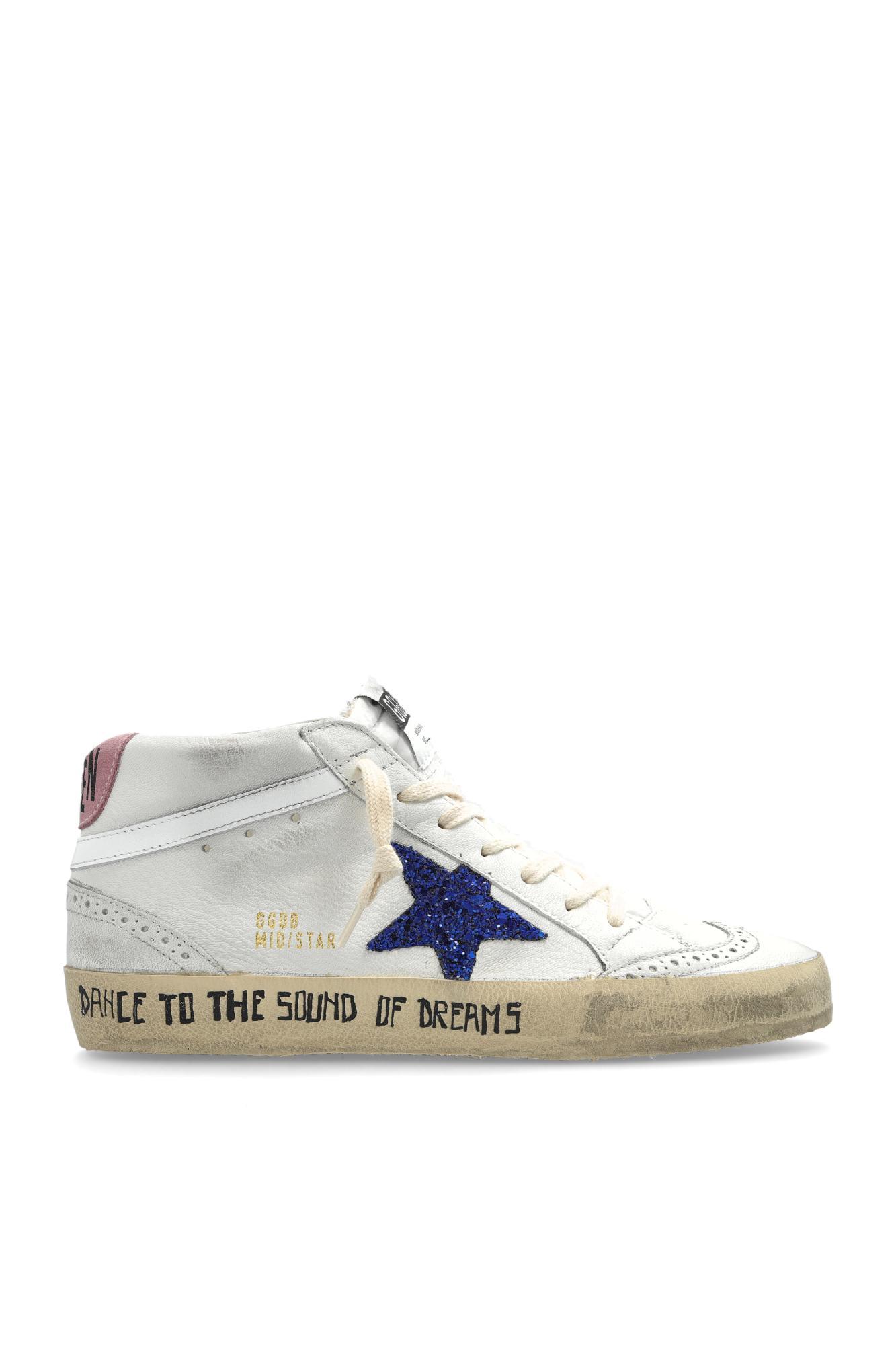 golden goose sports shoes above the ankle mid star classic