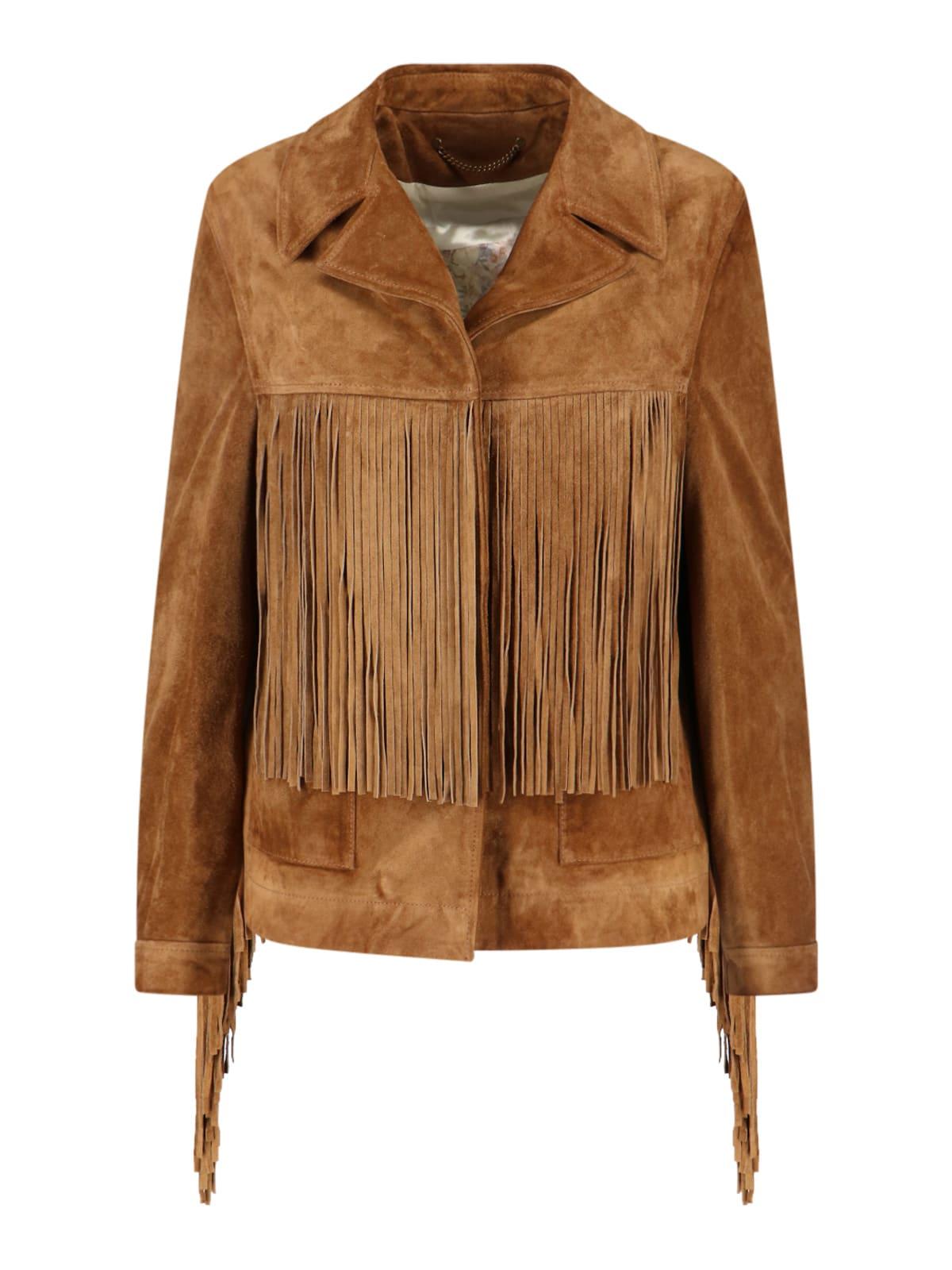 golden goose suede jacket