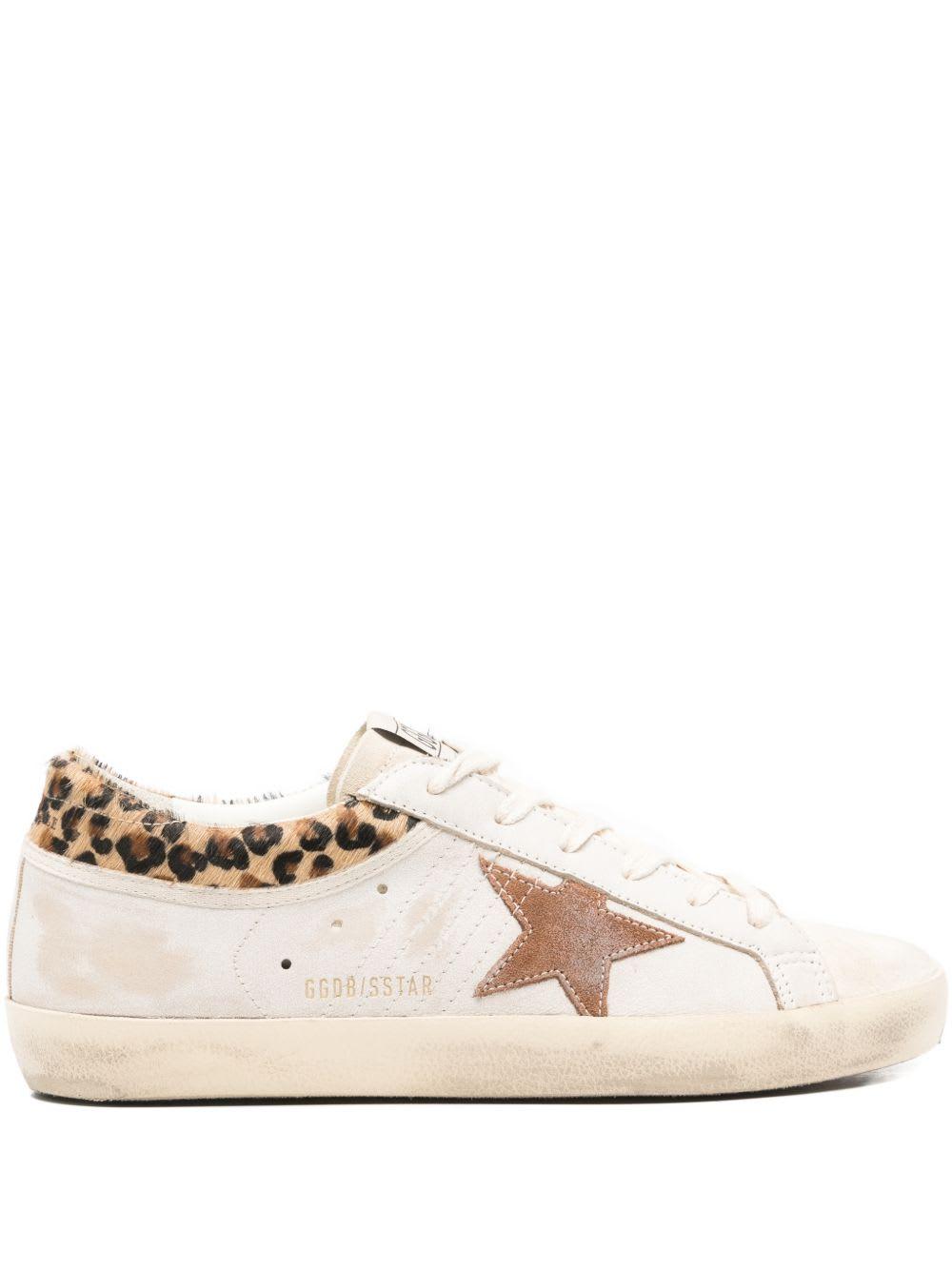 golden goose super-star leather sneakers