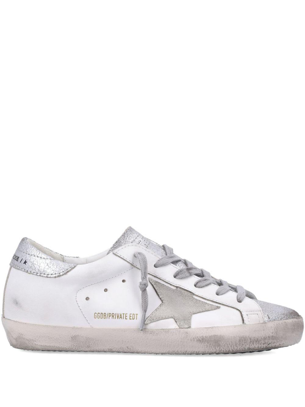 golden goose super-star leather sneakers
