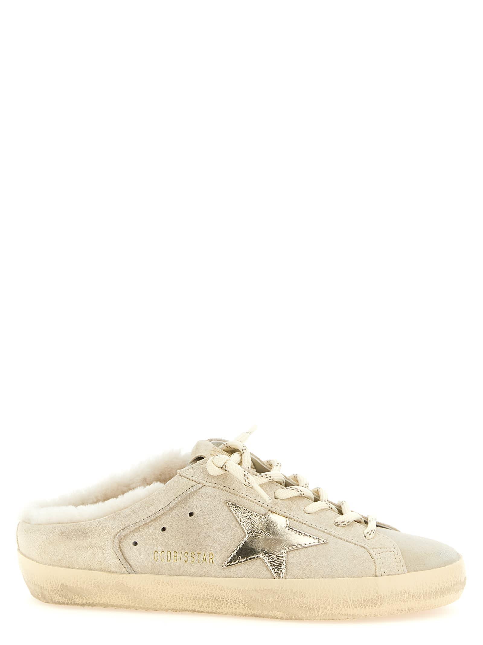 golden goose super star sabot sneakers