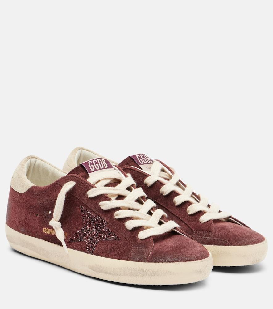 golden goose super star suede sneakers