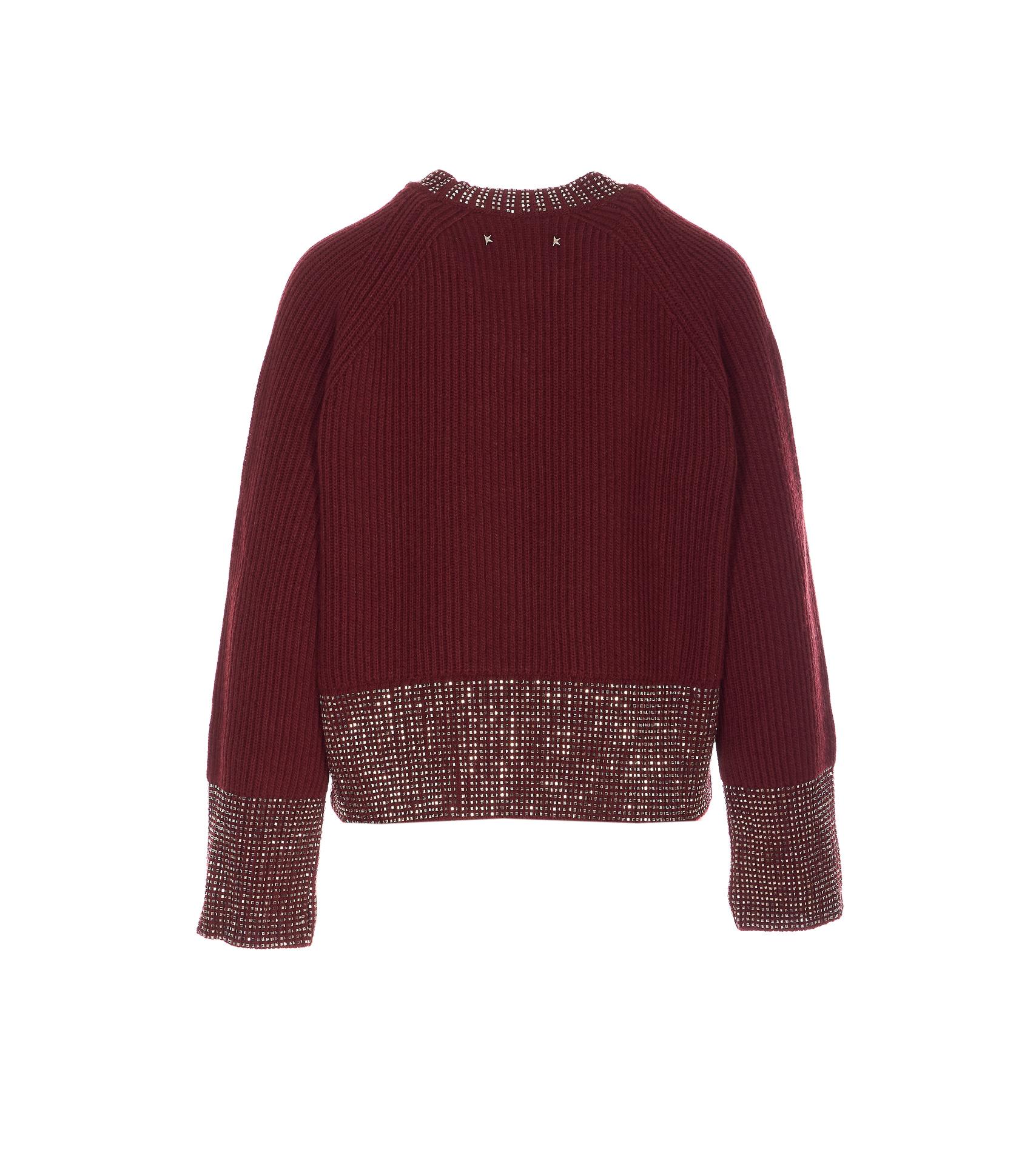 golden goose sweaters red wool - women