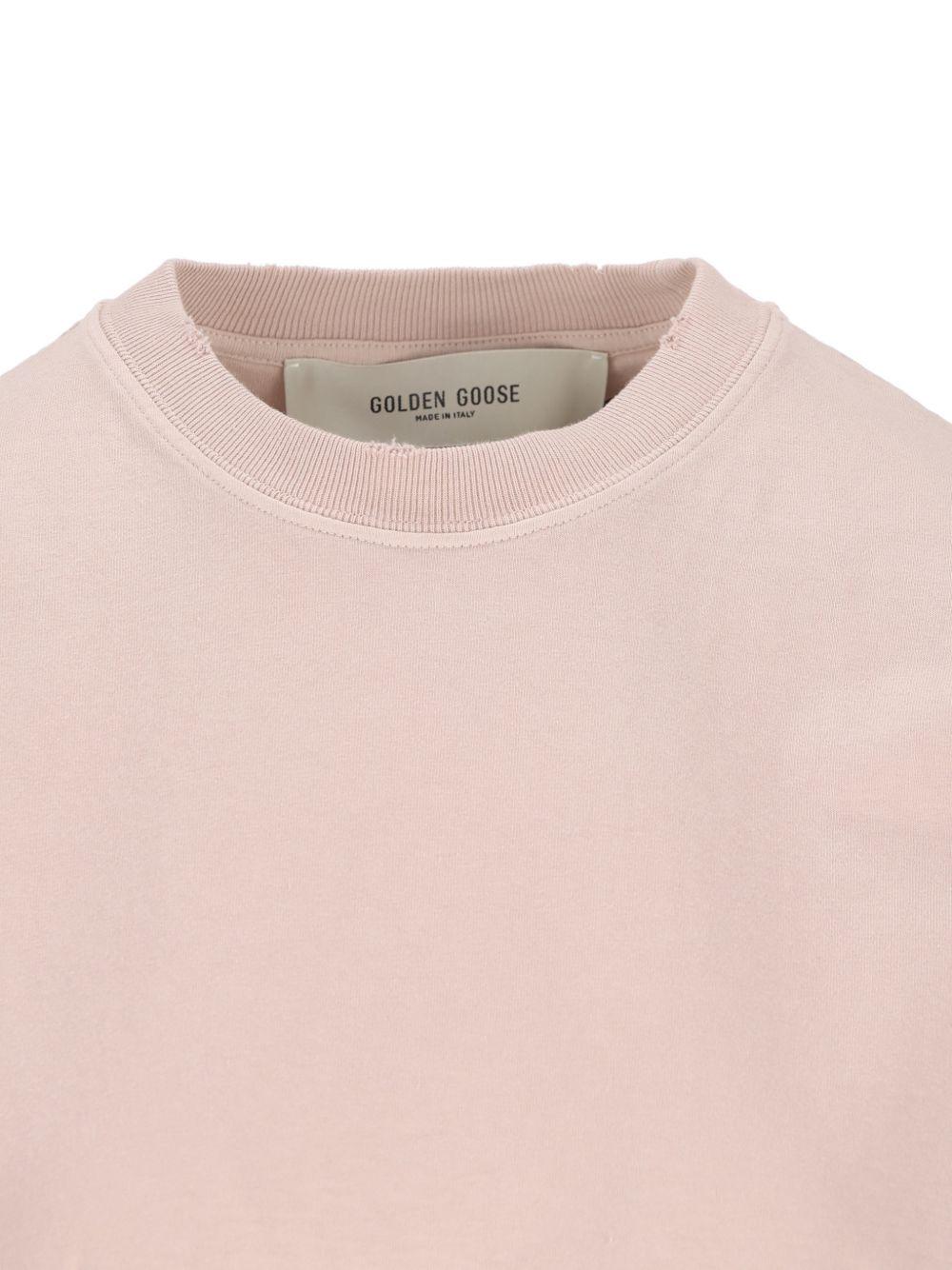 golden goose t-shirts and polos grey cotton - women