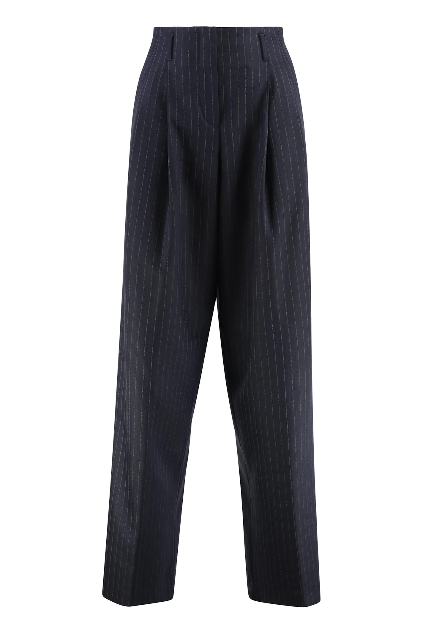 golden goose tailored pants in virgin wool