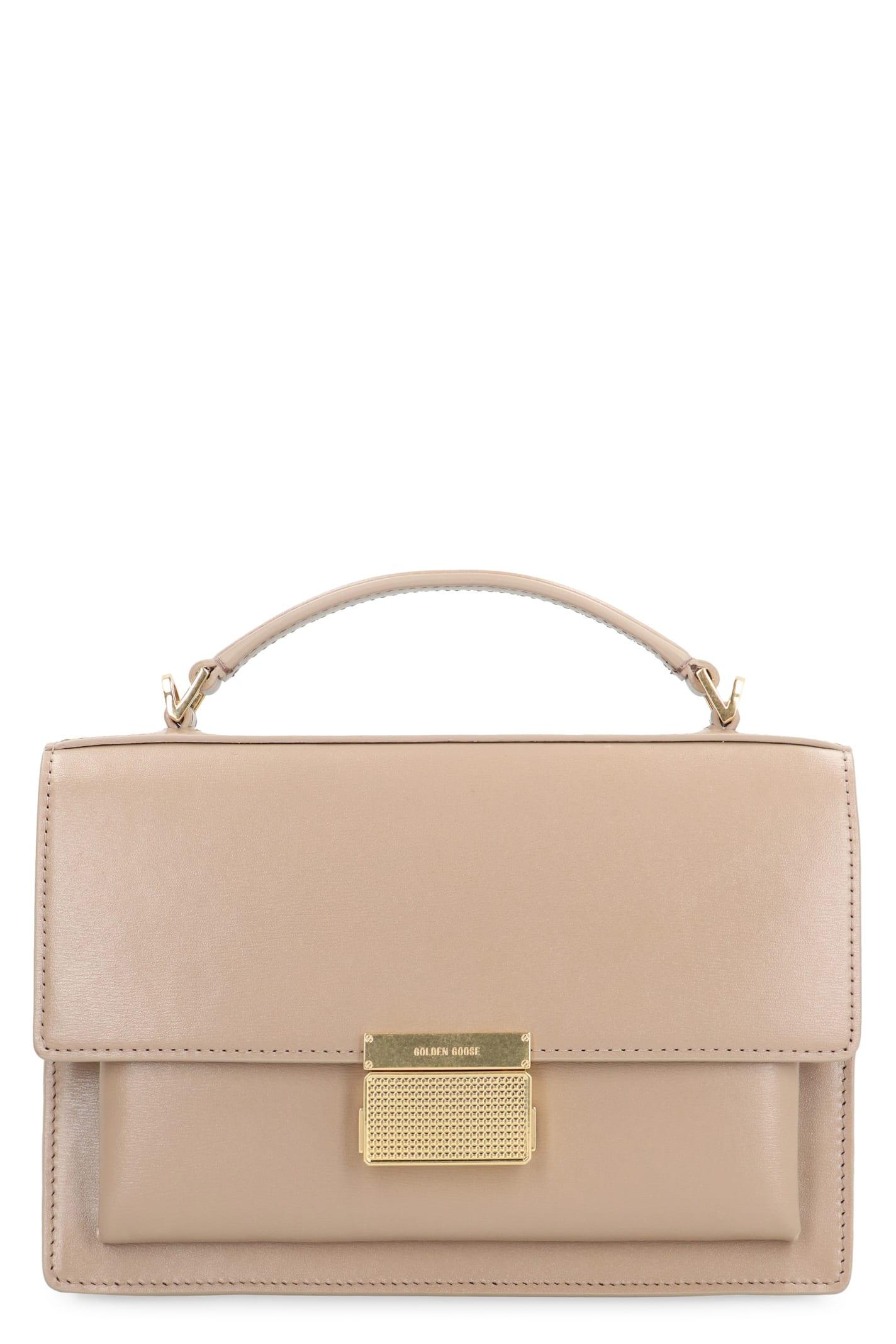 golden goose venezia leather crossbody bag