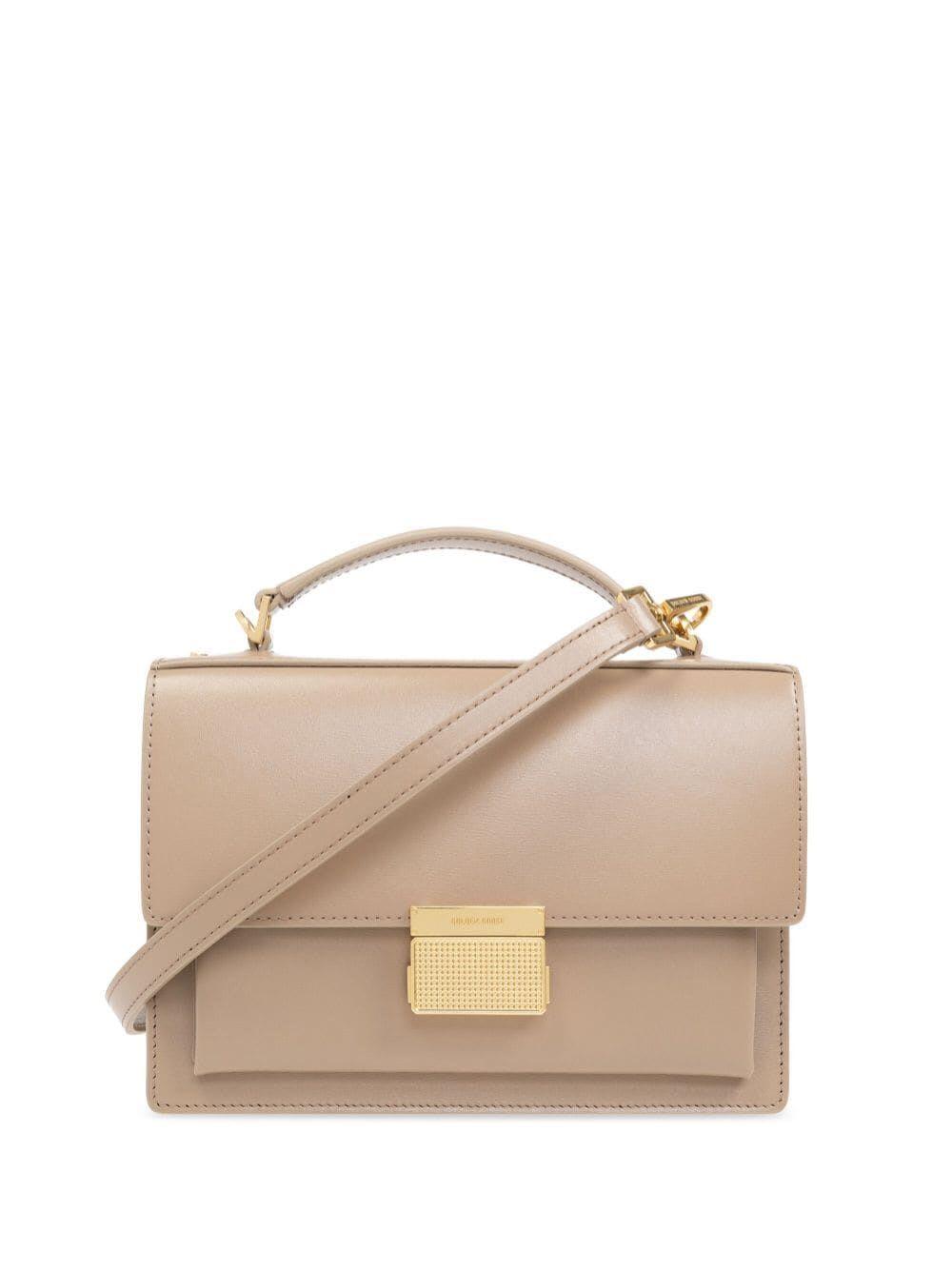 golden goose venezia leather crossbody bag