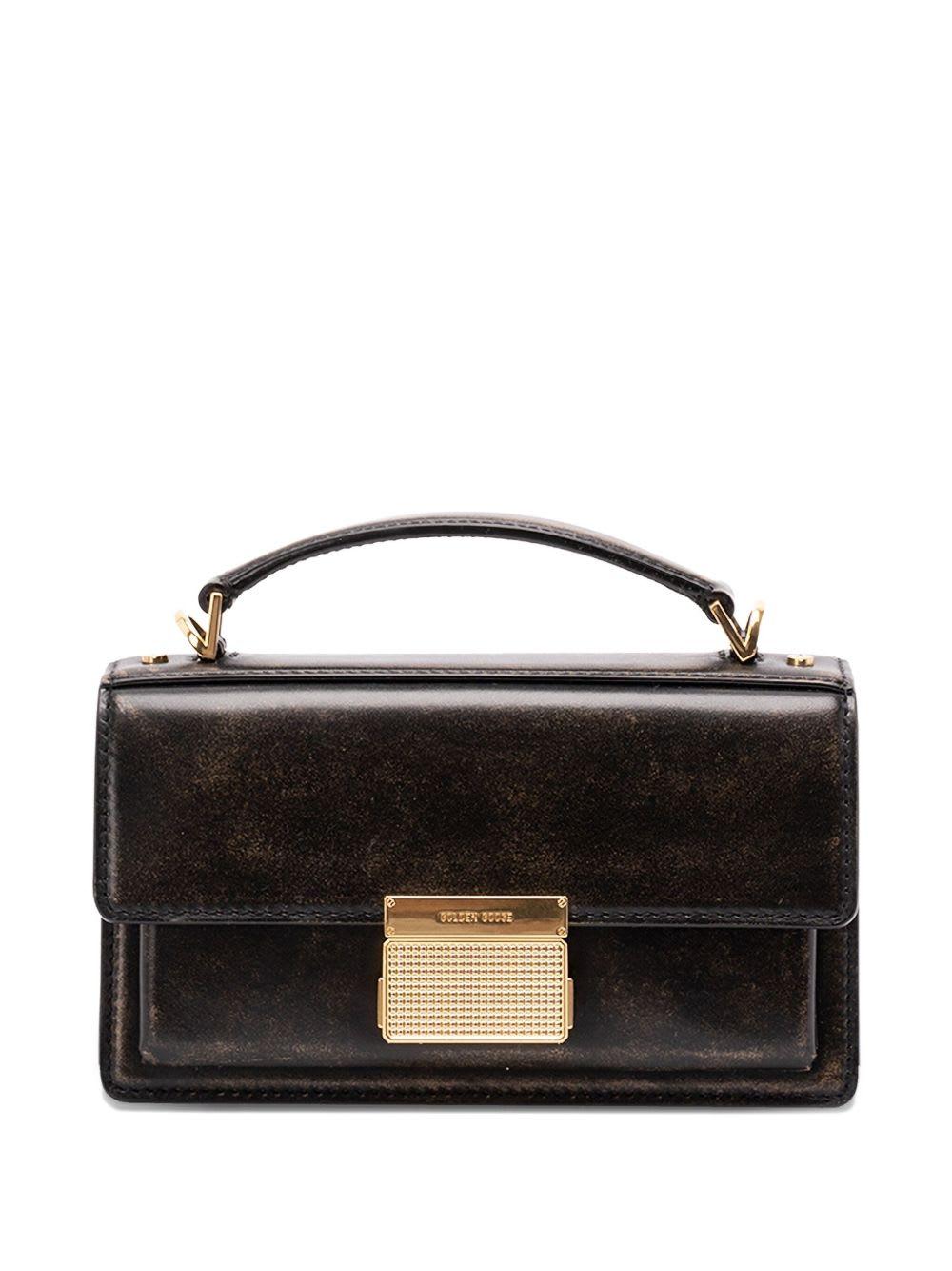 golden goose venezia small leather handbag