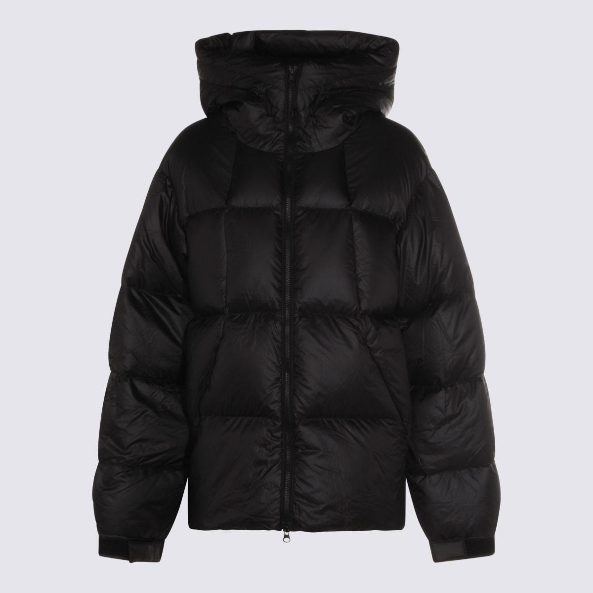 goldwin black nylon pertex quantum down jacket