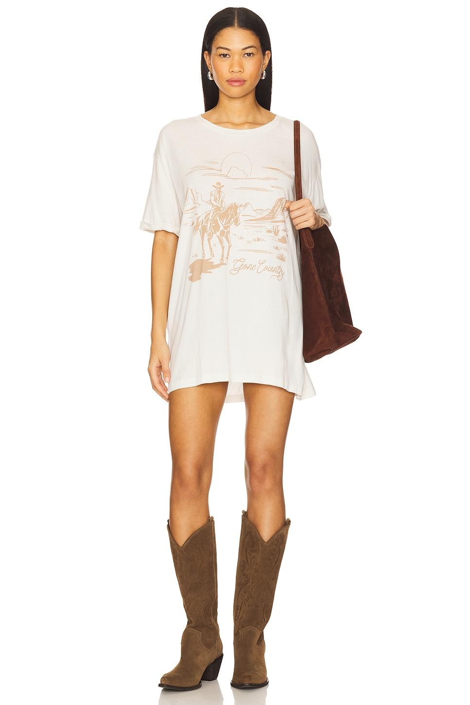 gone country oversized tee