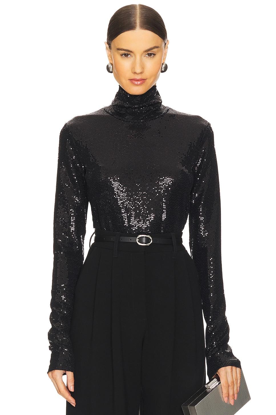 gong fitted jersey turtleneck