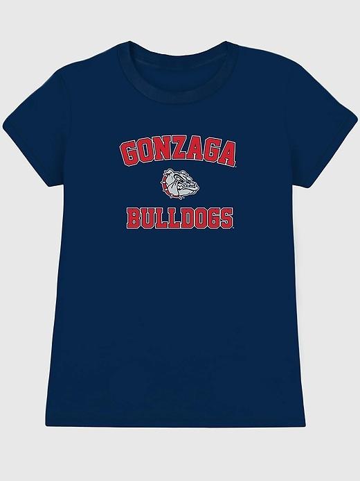 gonzaga university campus classic graphic t-shirt for women