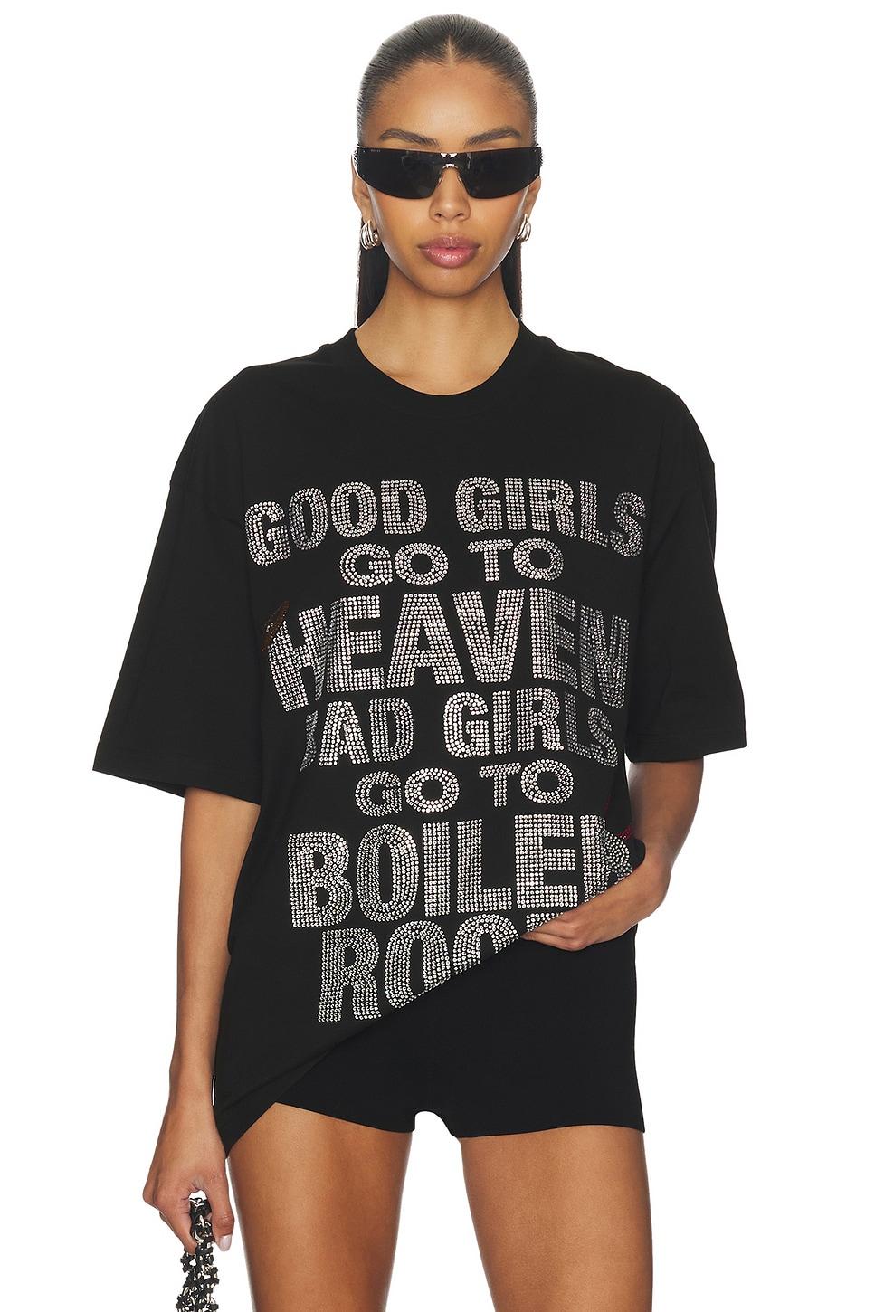 good girls diamante tee