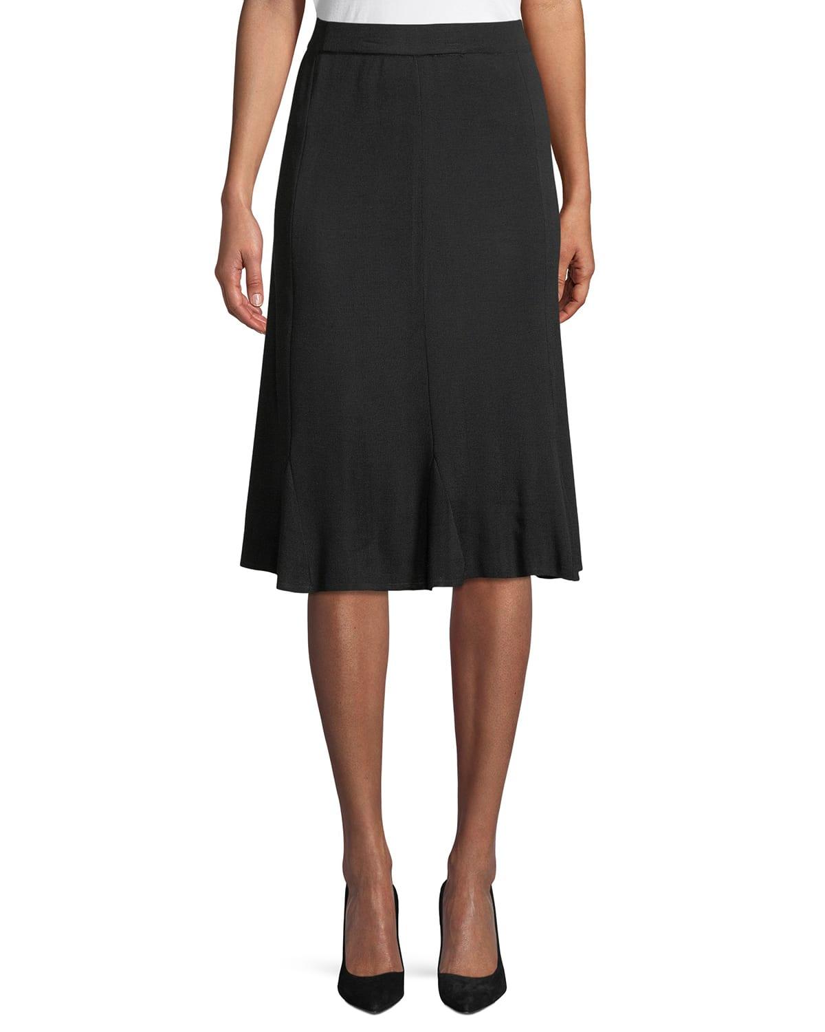gored a-line skirt