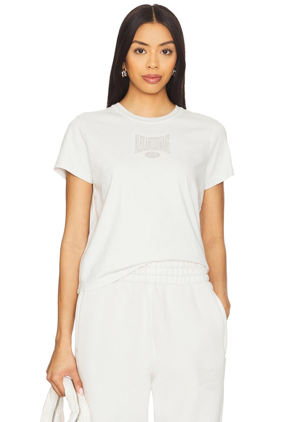 graphic shrunken tee