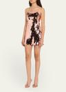 grecia sequin spaghetti-strap mini dress