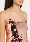grecia sequin spaghetti-strap mini dress