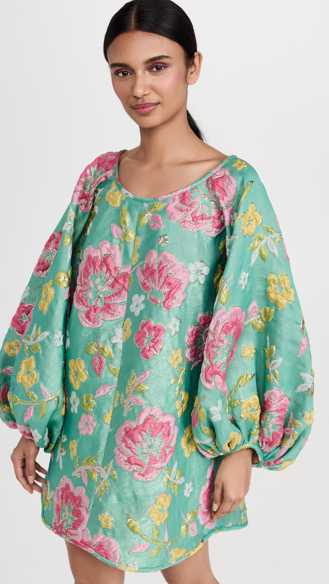 green good luck dress