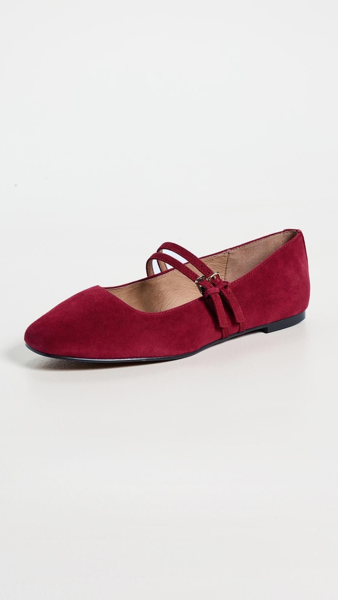 greta two strap flats