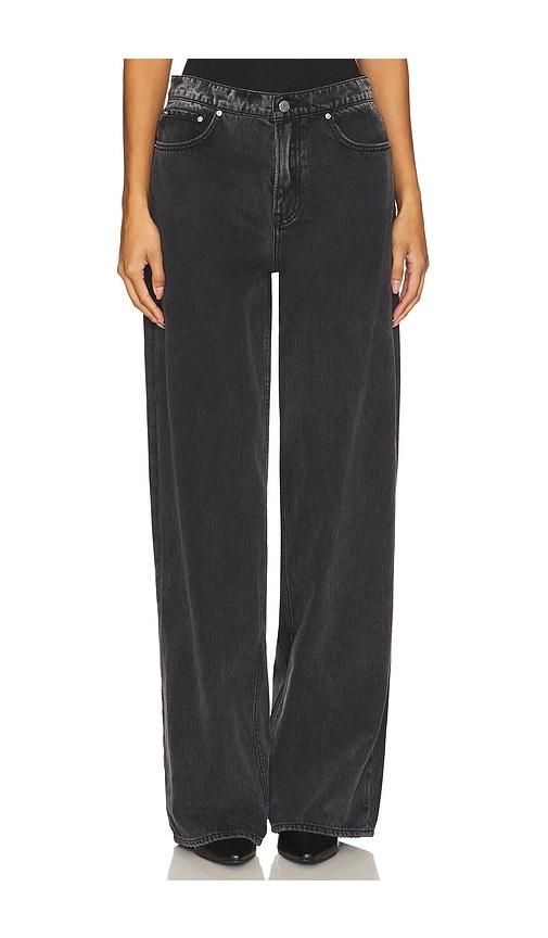 grlfrnd angelina baggy slouchy jeans in black.