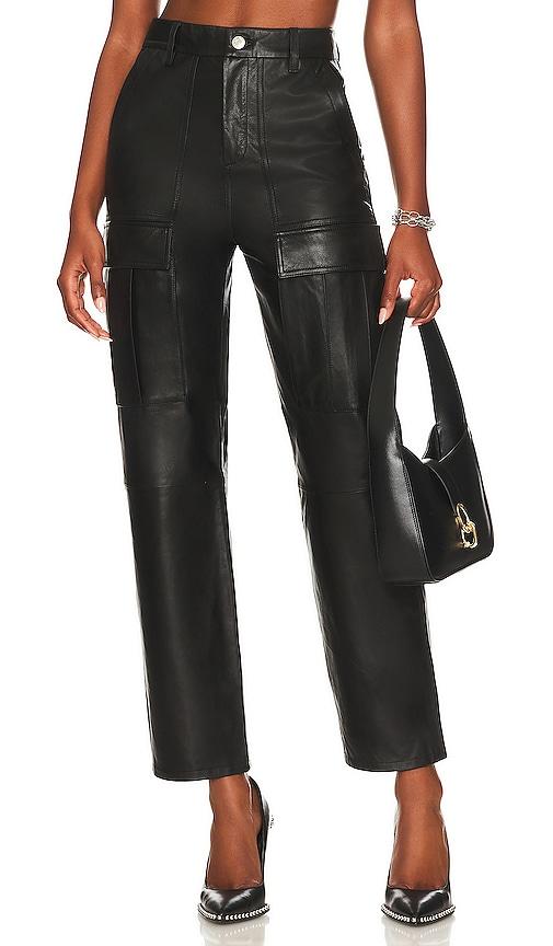 grlfrnd gianna cargo pant in black.