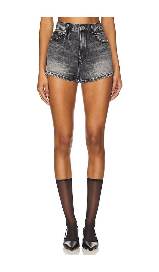 grlfrnd kyla hot short in black.