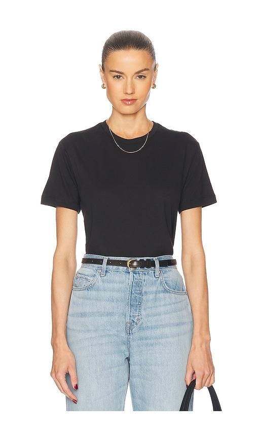grlfrnd small tee in black.