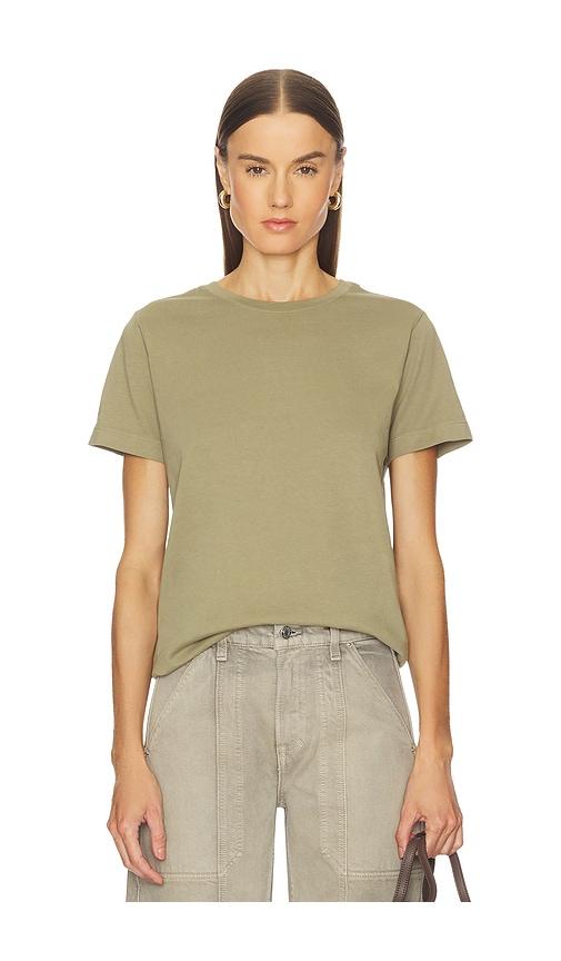 grlfrnd small tee in olive.