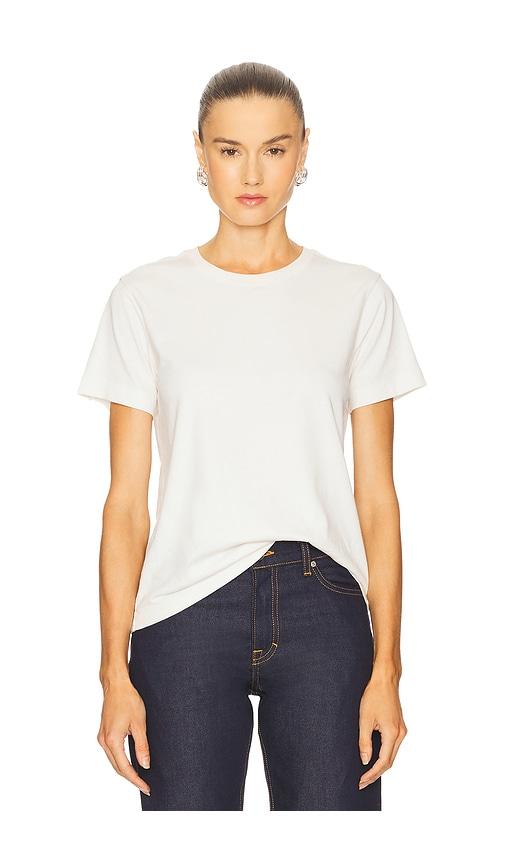 grlfrnd small tee in white.