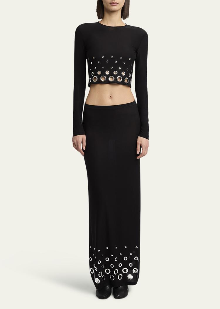 grommet crop top