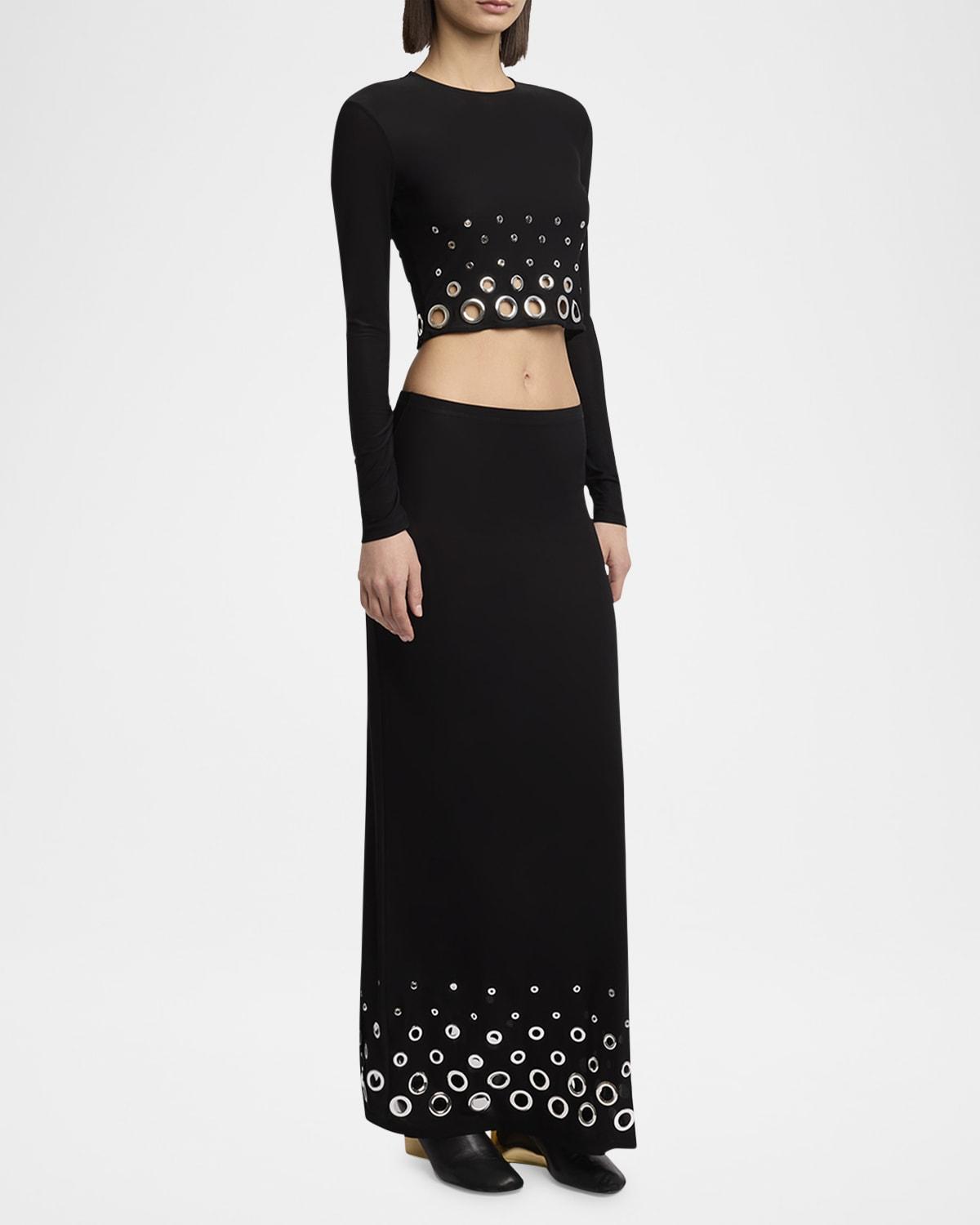 grommet crop top