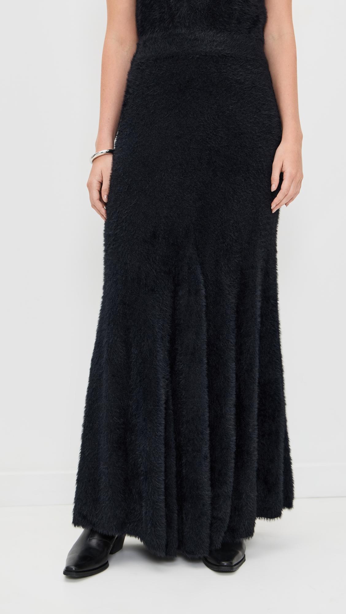 grunge eyelash skirt