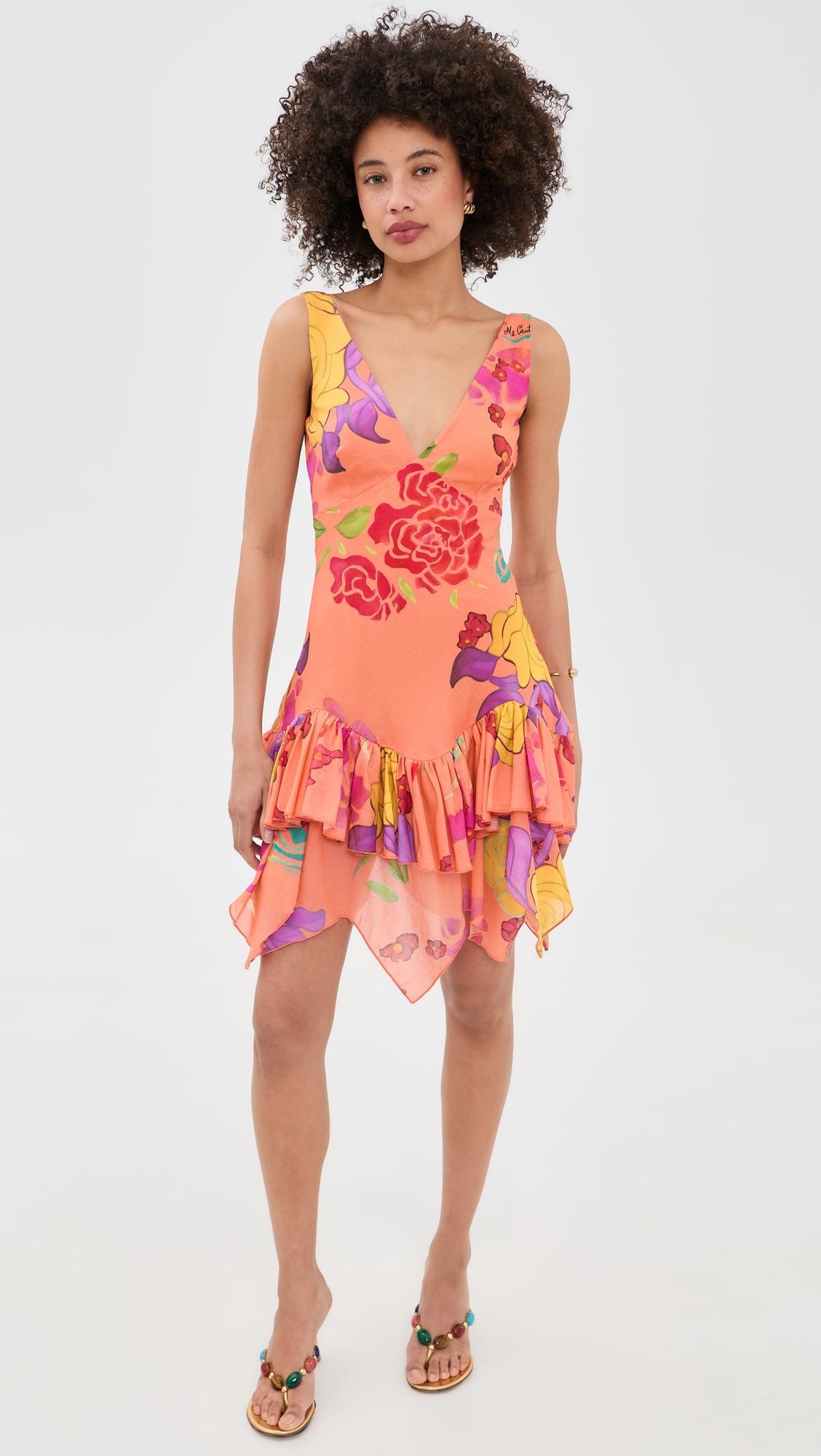 guava flores mini dress