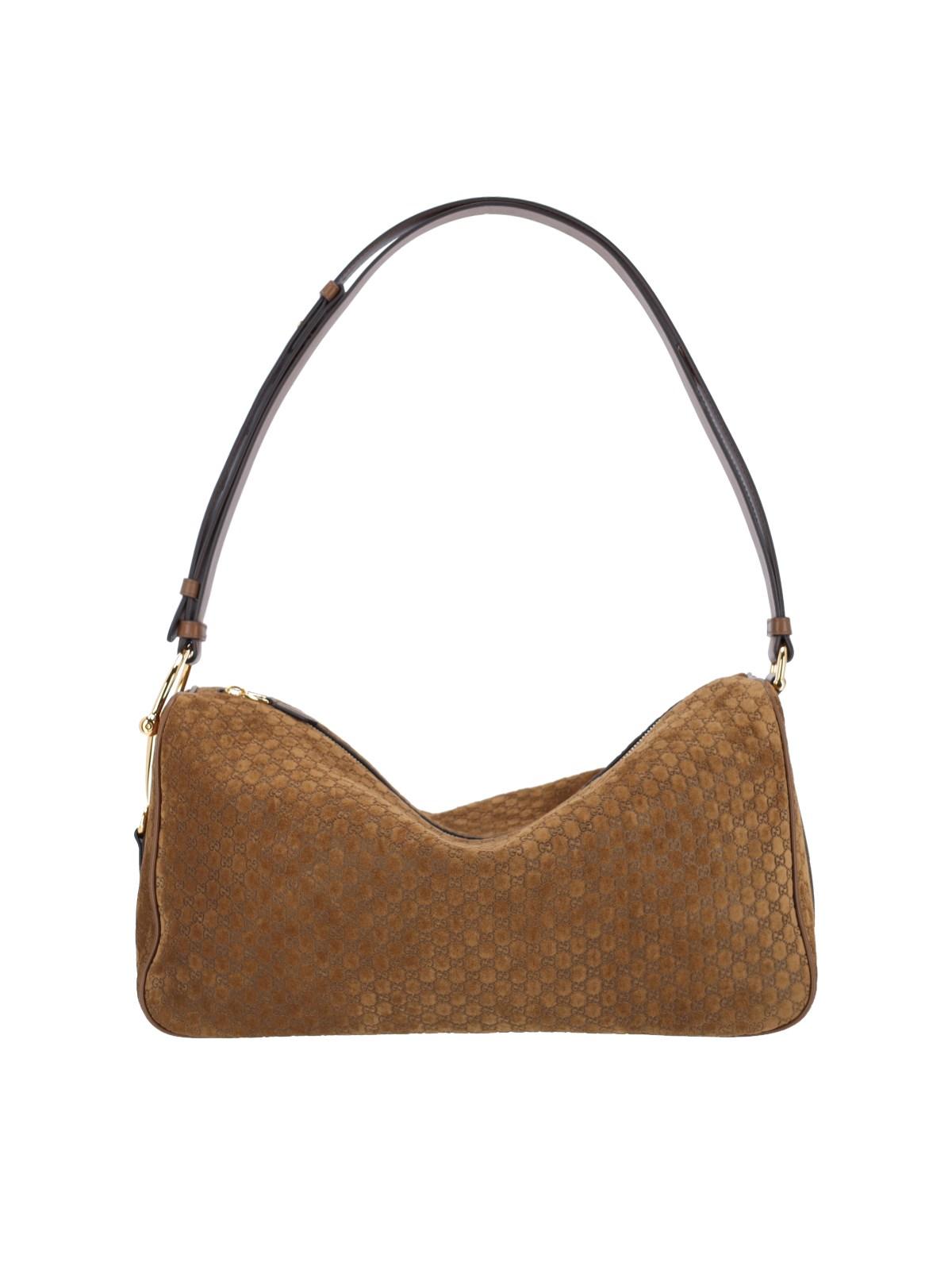 gucci "half horsebit" large shoulder bag