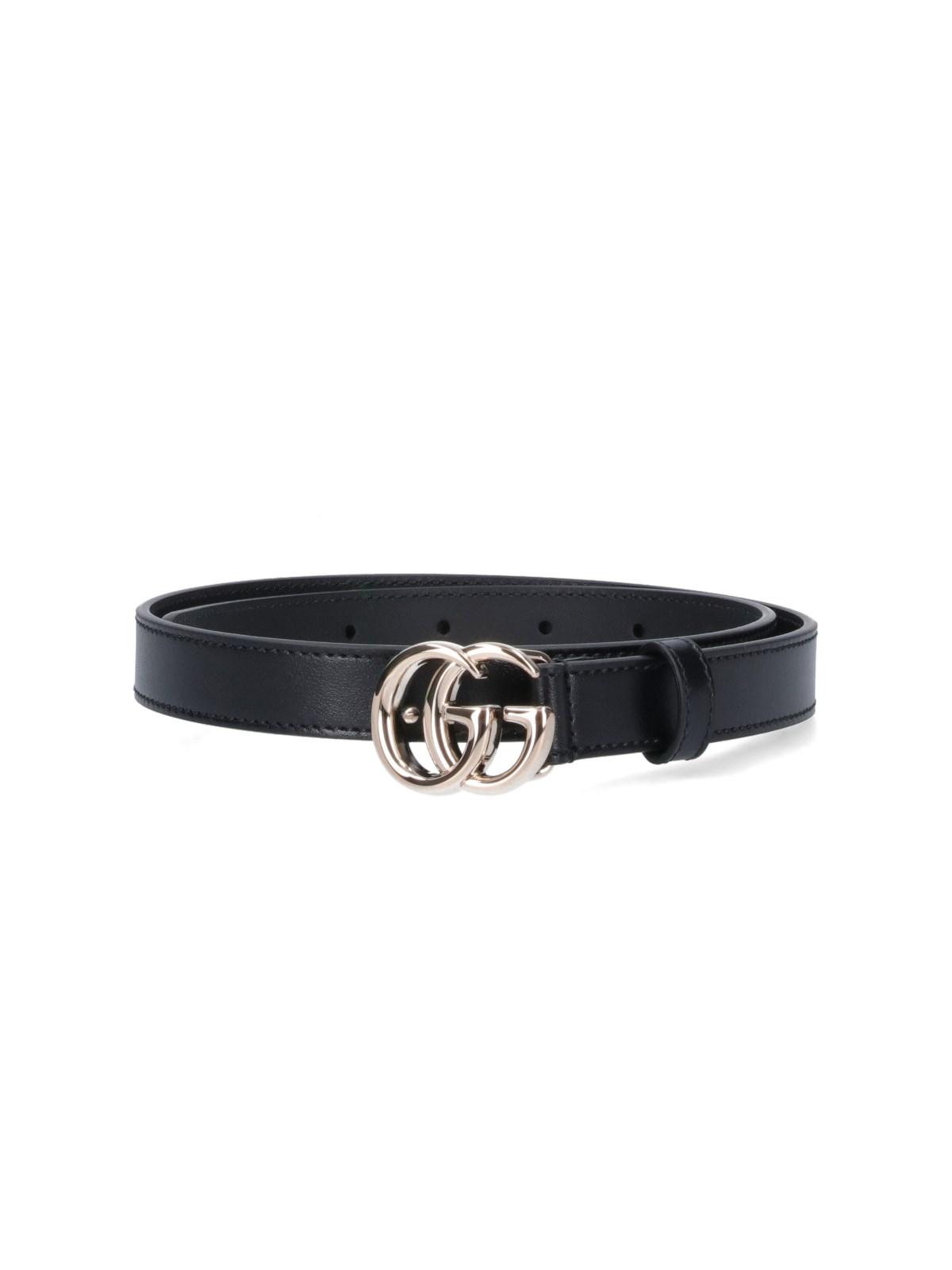 gucci 'gg marmont' thin belt