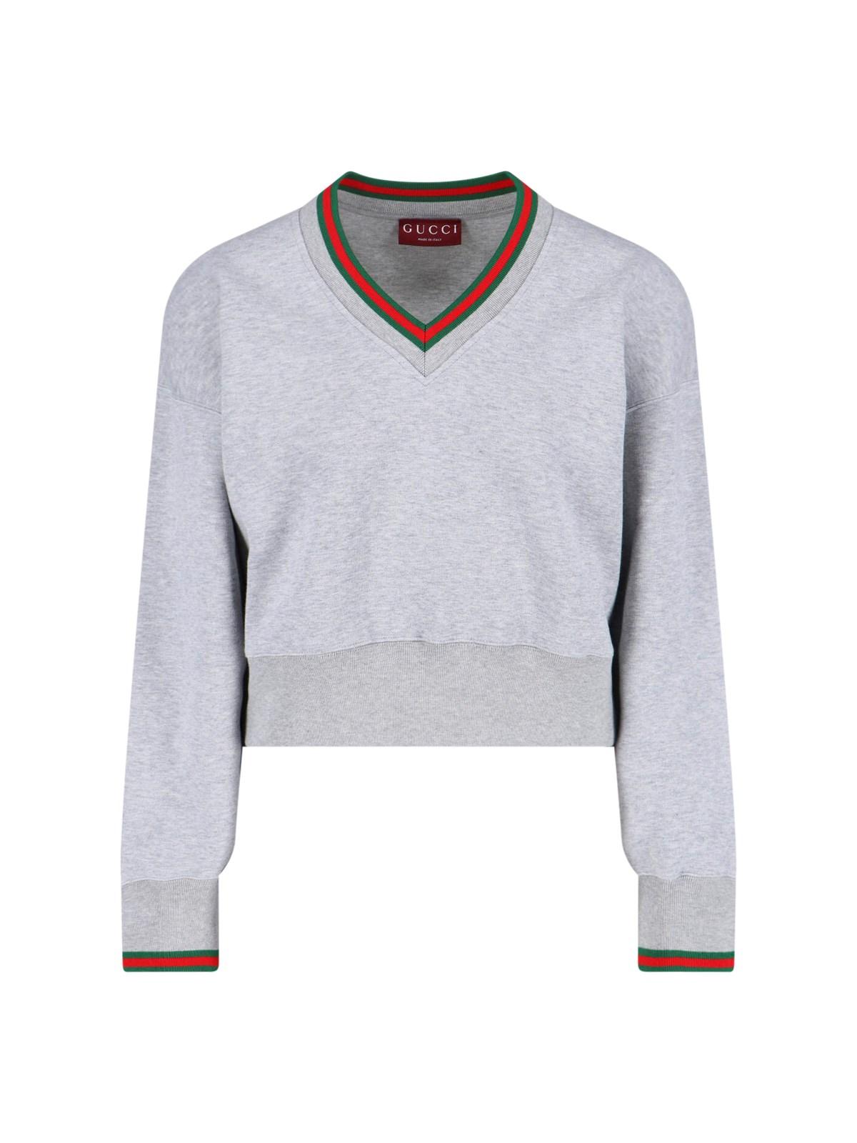 gucci 'web' sweater