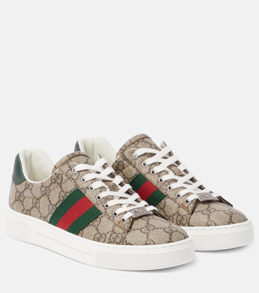 gucci ace leather